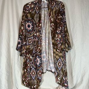 Geometric Patterned Women's Tunic